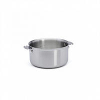 TOPF Loqy - Silberfarben, Metall (20cm) - De Buyer
