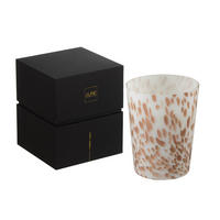 DUFTKERZE NOA - Weiß/Gold - M - 68 Std. - Weiß, Paraffin (12.5/15.5cm) - J-Line