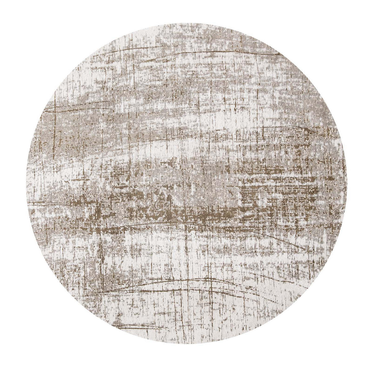 TEPPICH Concrete Jungle Mad Men 240/240 cm - Beige, Textil (240/240cm) - Louis De Poortere