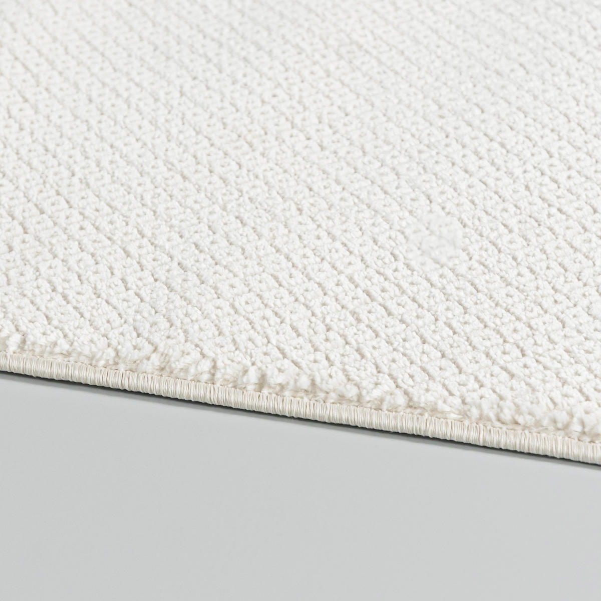 TEPPICH Weiß Modern Geometrisch - Rechteckig Minimalistisch - 300 x 400 cm - Ecru/Weiß, Textil (300/400cm) - Mazovia