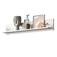 WANDBOARD weiß, Wandregal 110 cm - Weiß, Holzwerkstoff (110/20/15cm) - Inn.Furn