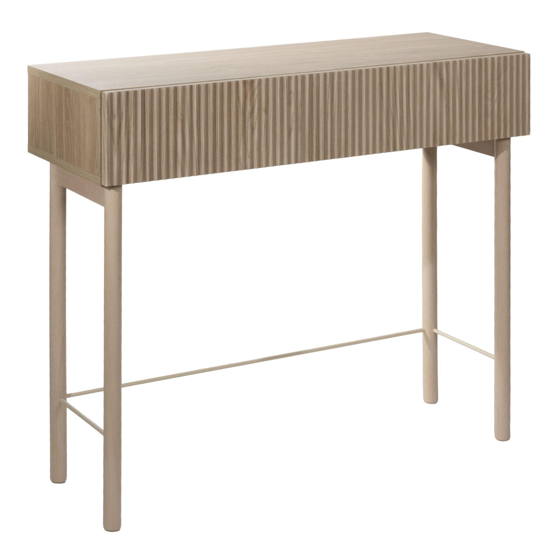 KONSOLENTISCH Nolie Eichenholzoptik 90 cm - Eichefarben, Holz/Holzwerkstoff (90/80/35.6cm) - Selsey
