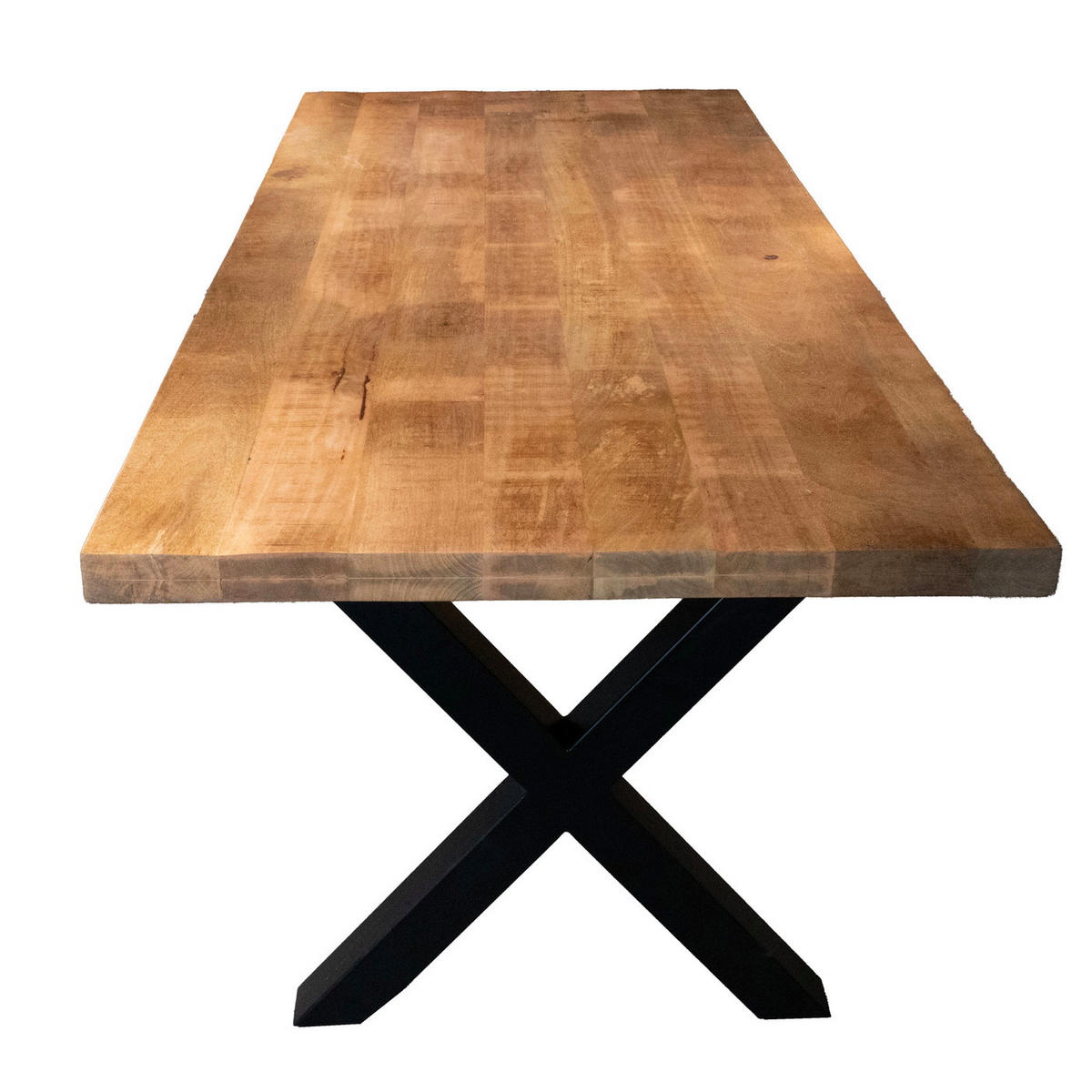 ESSTISCH aus Mangoholz 240cm, natürlich - Braun, Holz (240/100/76cm) - Giga Meubel