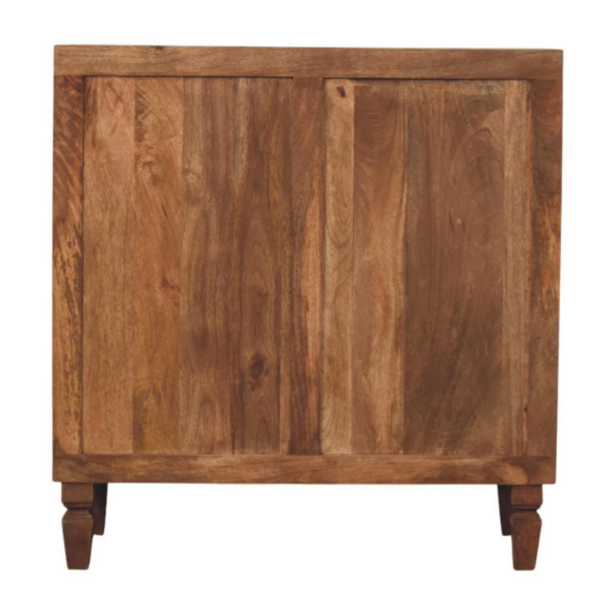 KOMMODE Golden-Teak-Finish, 3 Schubladen, Hellbraun - Braun, Holz (35/87/83cm) - Artisan Furniture