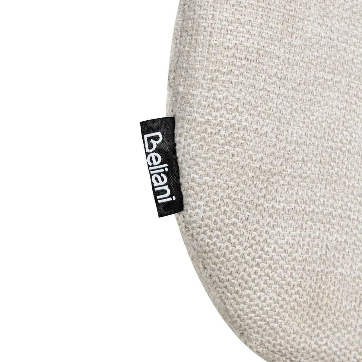 ESSZIMMERSTUHL 2er-Set Stoff Hellbeige Bronte - Beige, Textil (49/76/46cm) - Beliani