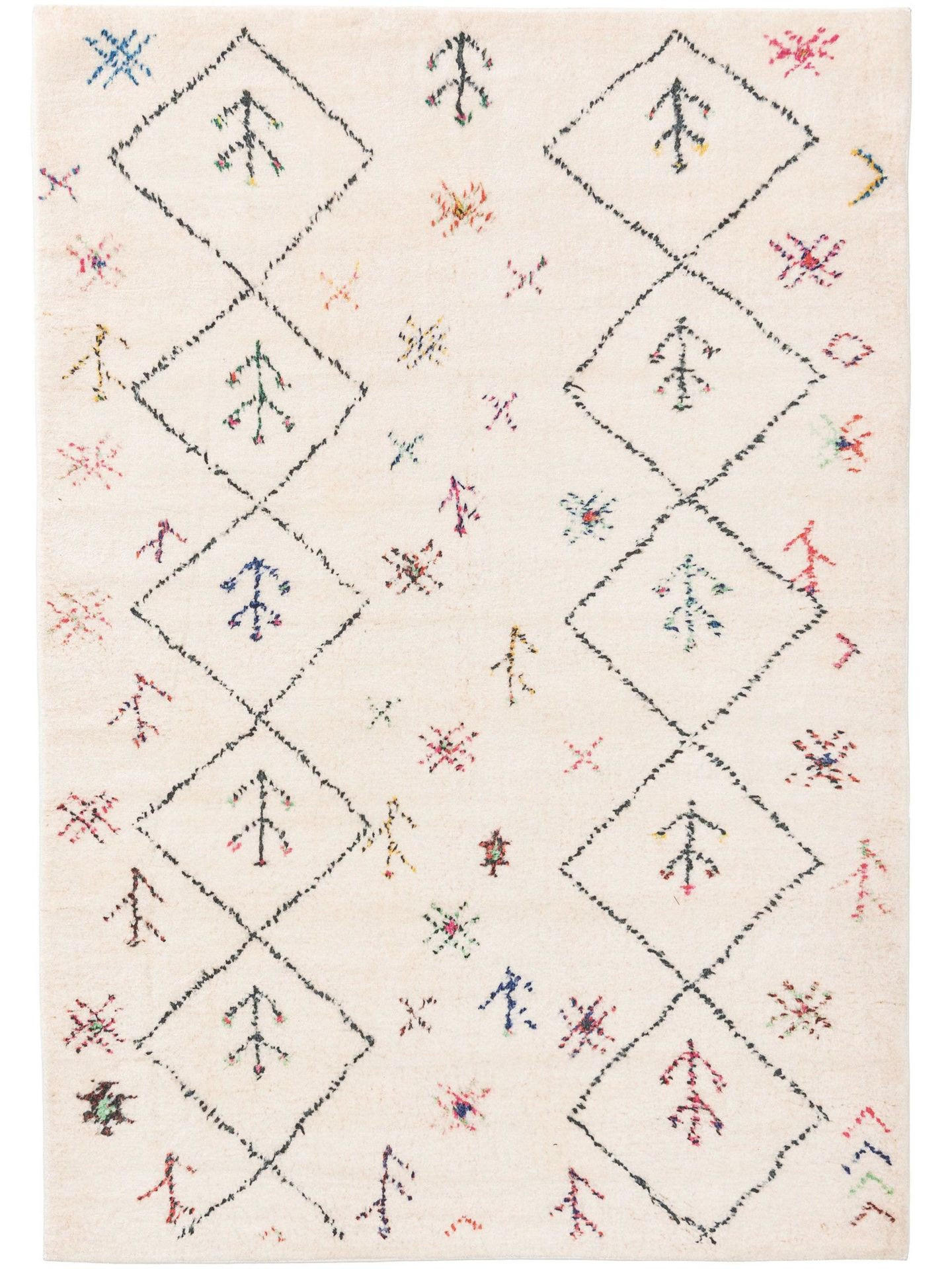 TEPPICH Teppich Mara Bunt - Multicolor, Textil (200/1cm) - KUNSTLOFT