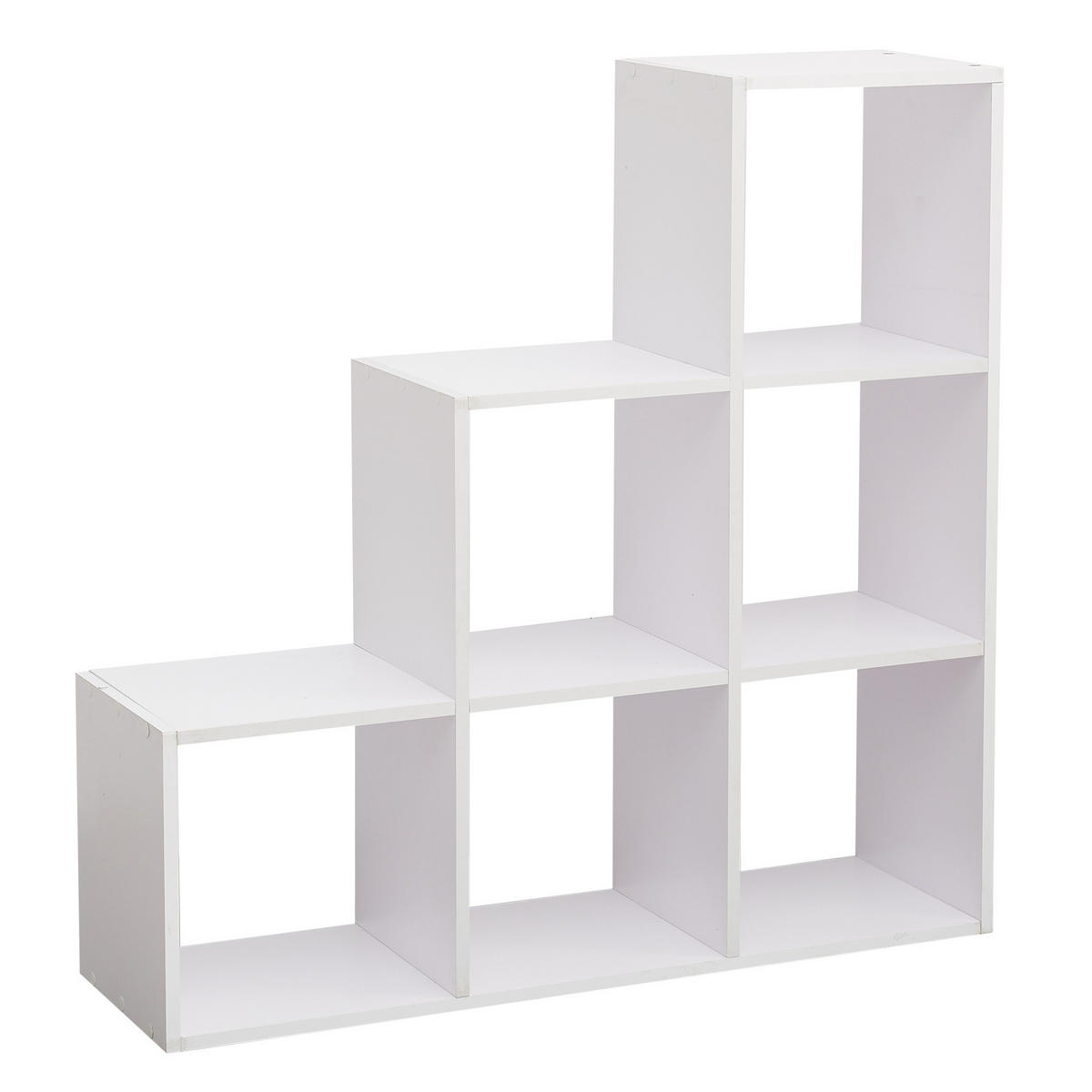 BÜCHERREGAL Weiß 29/98/98 cm - Weiß, Holzwerkstoff (29/98/98cm) - Mobili Rebecca