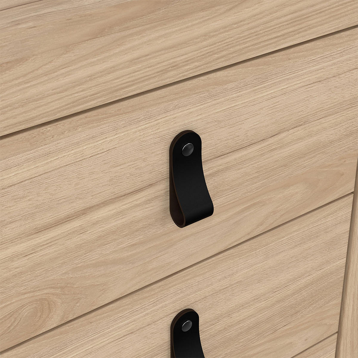NACHTTISCH, Madrid, Eiche, Holzwerkstoff, 44 x 39 x 71 cm - Eichefarben, Holzwerkstoff (44/71/39cm) - ebuy24