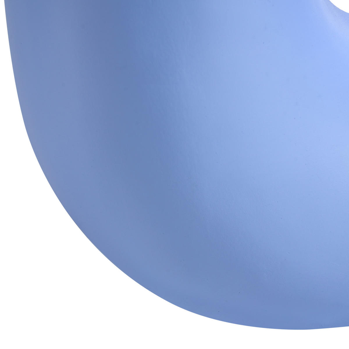 BEISTELLTISCH 42/28 cm Blau Idro - Blau, Keramik (42/28/46cm) - Beliani