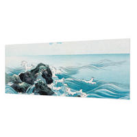 FOTOTAPETE 250x104 cm - Meeresszene - Blau, Textil (250/104cm) - Wallfluent