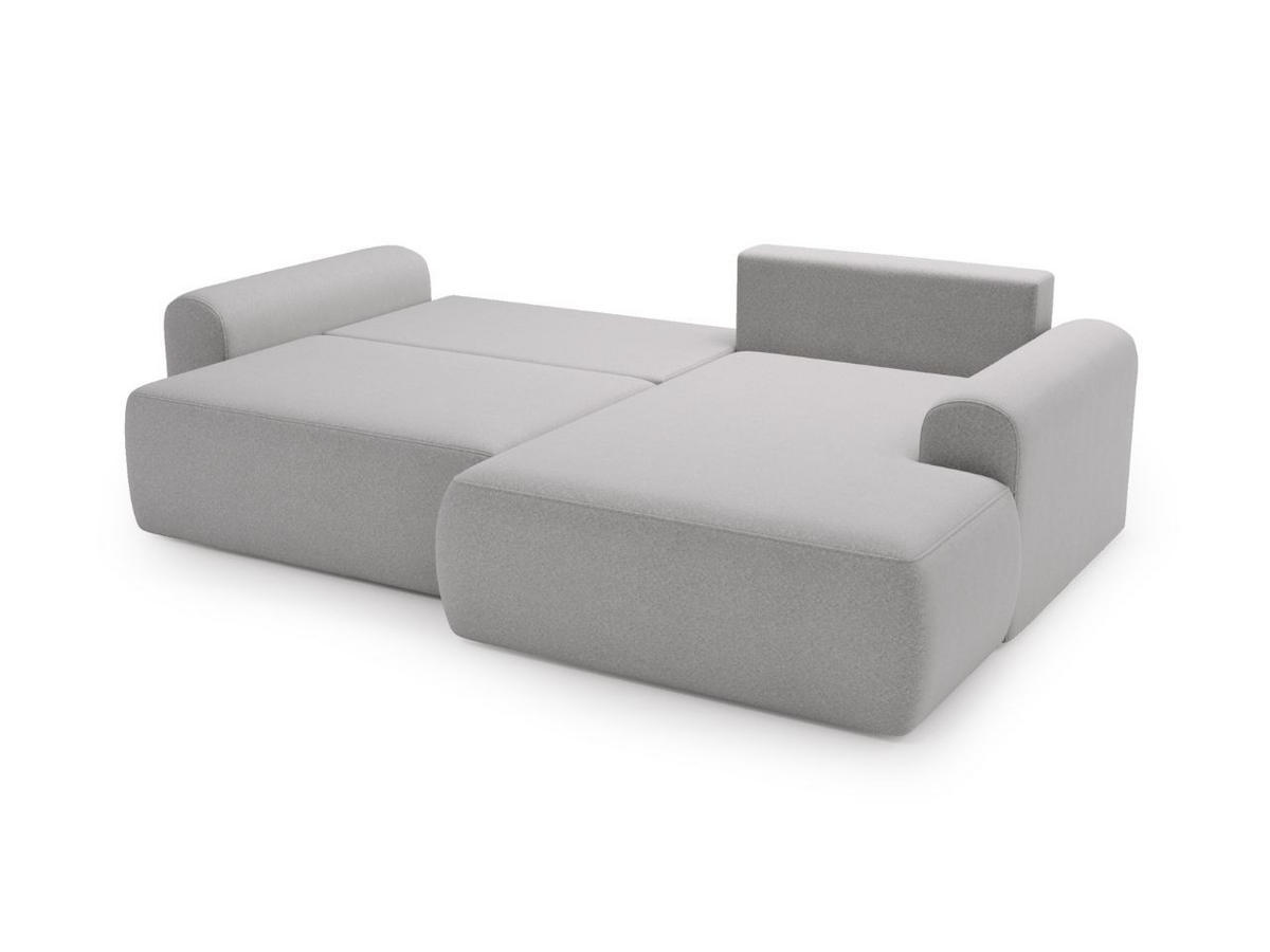 ECKSOFA Savana Grau Links - Grau, Holz/Textil (257/177cm) - Graingold