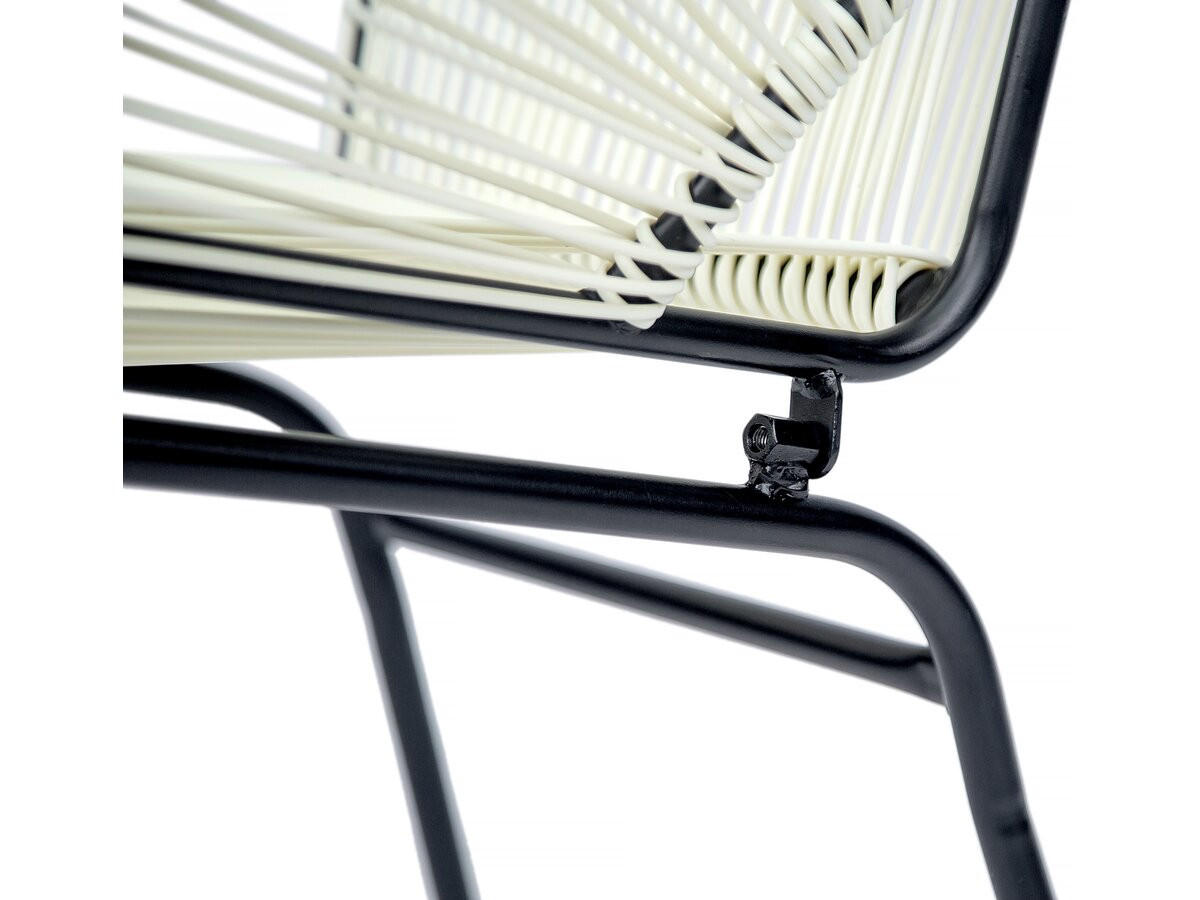 GARTENSITZGRUPPE poli weiss - Weiß, Metall - Habitat Garten