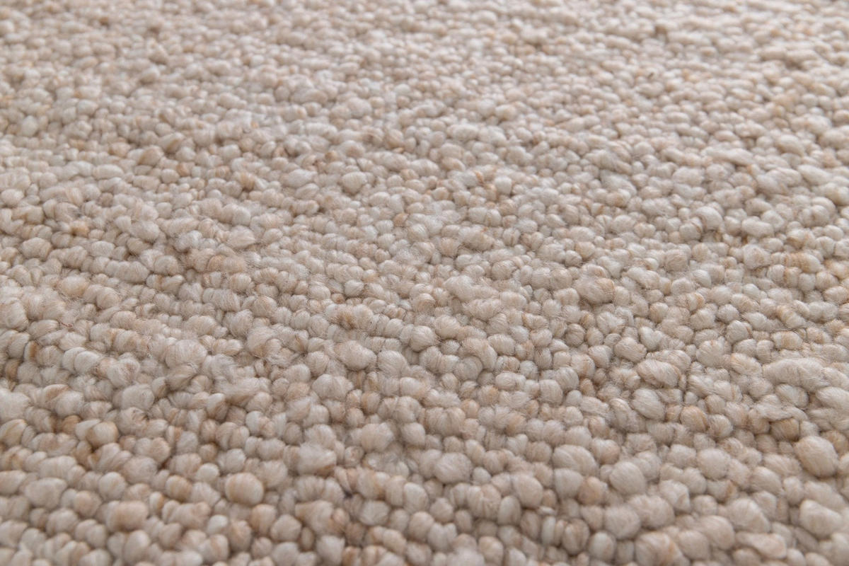 TEPPICH Bouclé handgewebt bruin - Braun, Textil (120/170cm) - AFK Living