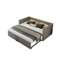 POLSTERBETT 90/180x200 cm ausziehbar Lattenrost 2 Sitzer grau - Grau, Holz (180/200cm) - LEBENLANG