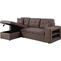 ECKSOFA axel Taupe - Taupe, Textil (146/233cm) - Habitat Garten
