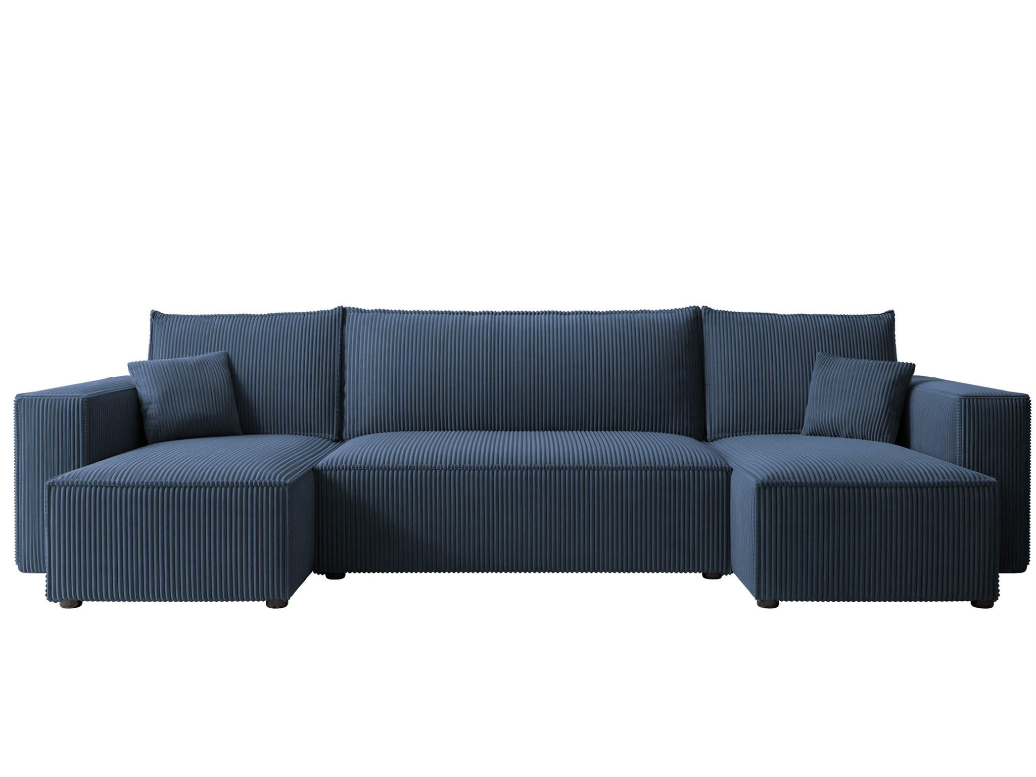 Fun Möbel Wohnlandschaft Blau 312x83x145 cm