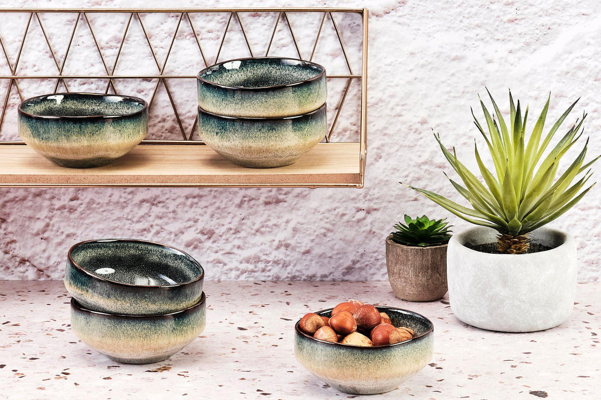 SCHALEN Genesis Ø11cm - 6er-Set - Erde - Grau, Keramik (11cm) - Björn