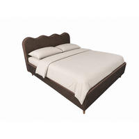 POLSTERBETT COCO 180x200 cm Dunkelbraun Royal mit Bettkasten Bonellmatratze H3 - Dunkelbraun, Textil (180/200cm) - KS Home Concept