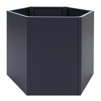 HOCHBEET Anthrazit - Anthrazit, Metall (100/77/88cm) - MCW