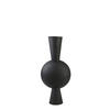 VASE Kavandu Schwarz 37,5/22/81 cm - Schwarz, Metall (79.5cm) - Light & Living