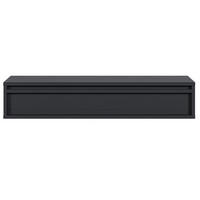 KONSOLENTISCH Evo Schwarz 90 cm - Anthrazit, Holzwerkstoff (34/90/17cm) - Selsey