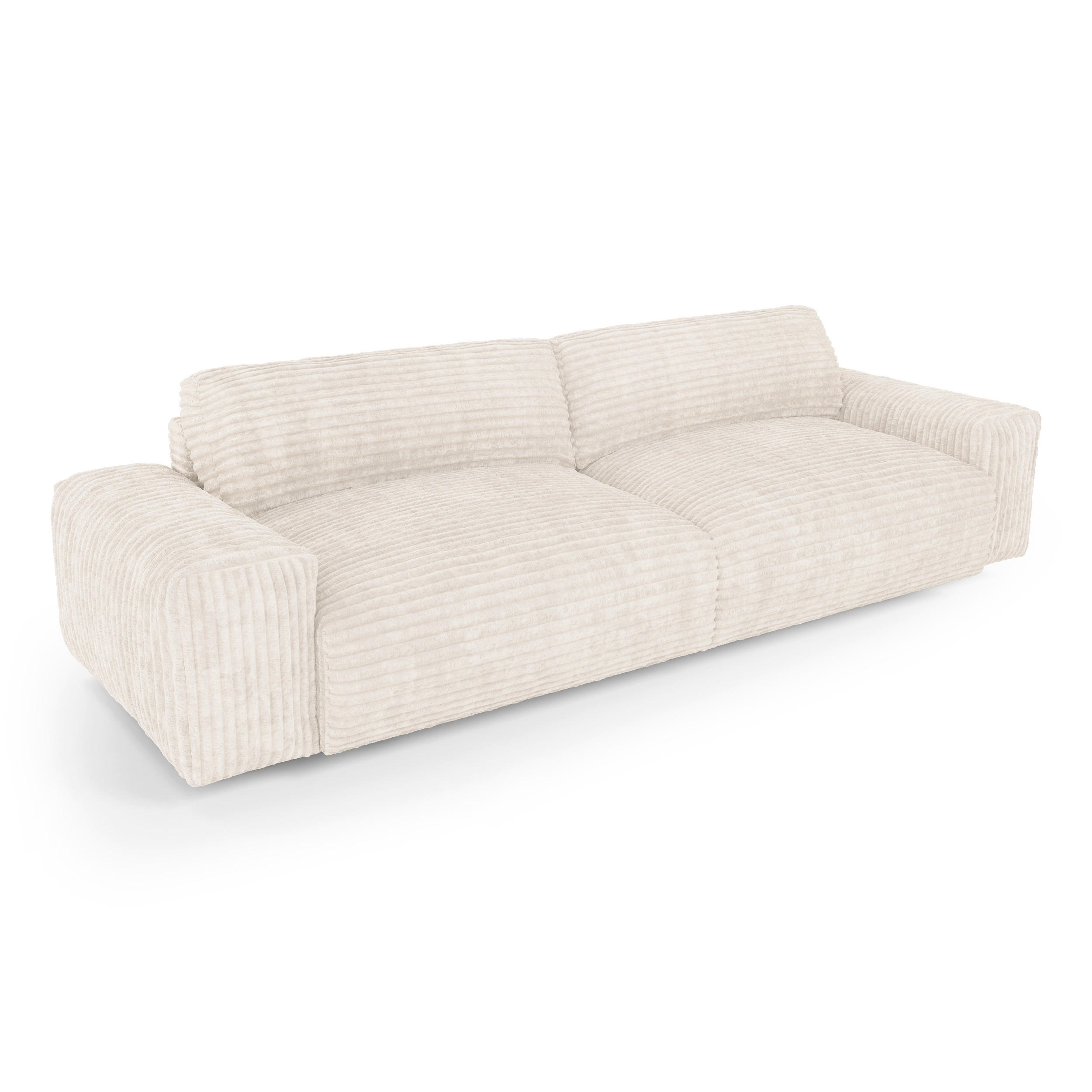 Thumbnail - Sia Home Sofa, Creme, Textil, 4-Sitzer, 240x75x120 cm, Wohnzimmer, Sofas & Couches, Sofas