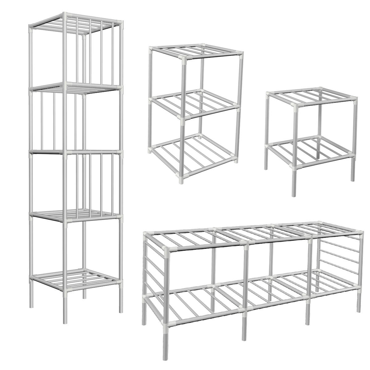 METALL-KLEIDERSCHRANK 178x128x44,5 cm - Silberfarben, Metall (44.5/178/128cm) - eyepower