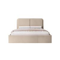 POLSTERBETT OLLEO 120x200 cm, Beige - Taupe, Textil (120/200cm) - Fedve