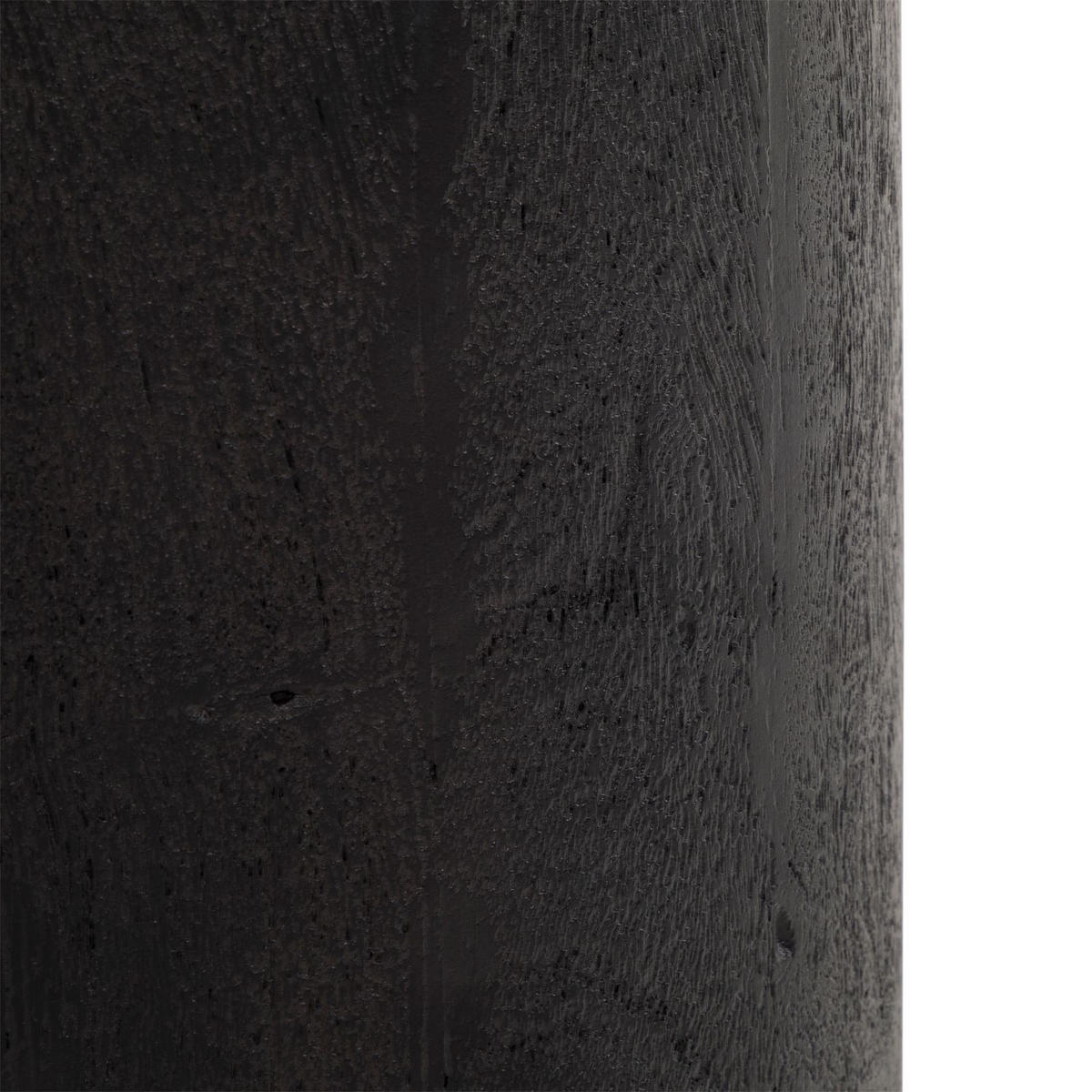 COUCHTISCH YAMUNA - Schwarz/Weiß, Holz/Naturmaterialen (60/60/42cm) - IDIMEX