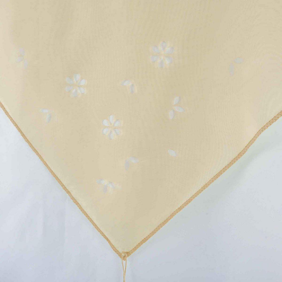 SCHEIBENGARDINE GERA 90x60 cm Sand - Sandfarben, Textil (60/90cm) - Gardinenbox
