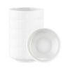 MÜSLISCHALEN Sento Home Aura white ø 15,4 cm 6er Set - Weiß, Keramik (15.4cm) - Seltmann Weiden