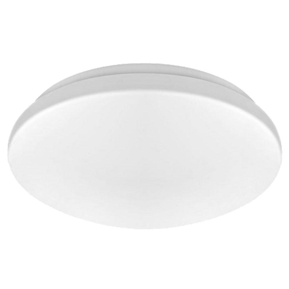 LED DECKENLEUCHTE Eisen Weiß - Weiß, Metall (28/28/6cm)