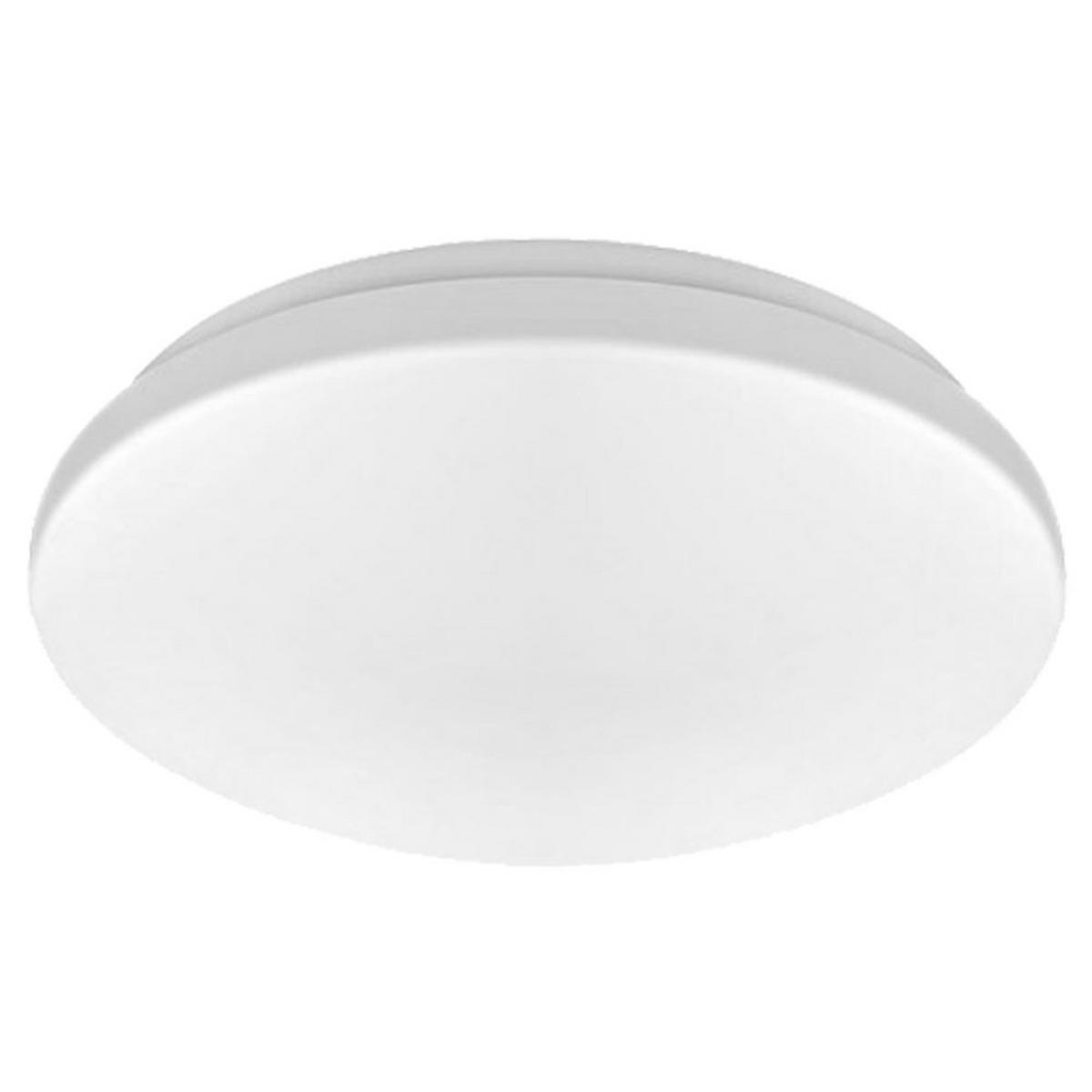 LED DECKENLEUCHTE Eisen Weiß - Weiß, Metall (28/28/6cm)