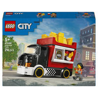 KLEMMBAUSTEINE City Pommes-Frites-Imbisswagen - Blau, Kunststoff (19.1/6.1/26.2cm) - Lego
