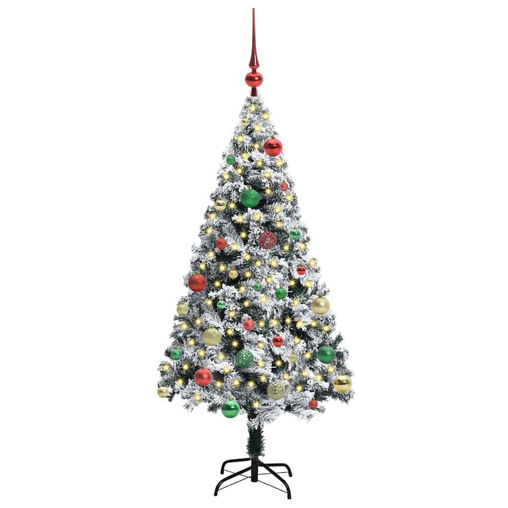 vidaXL Weihnachtsbaum Weiß 150 cm