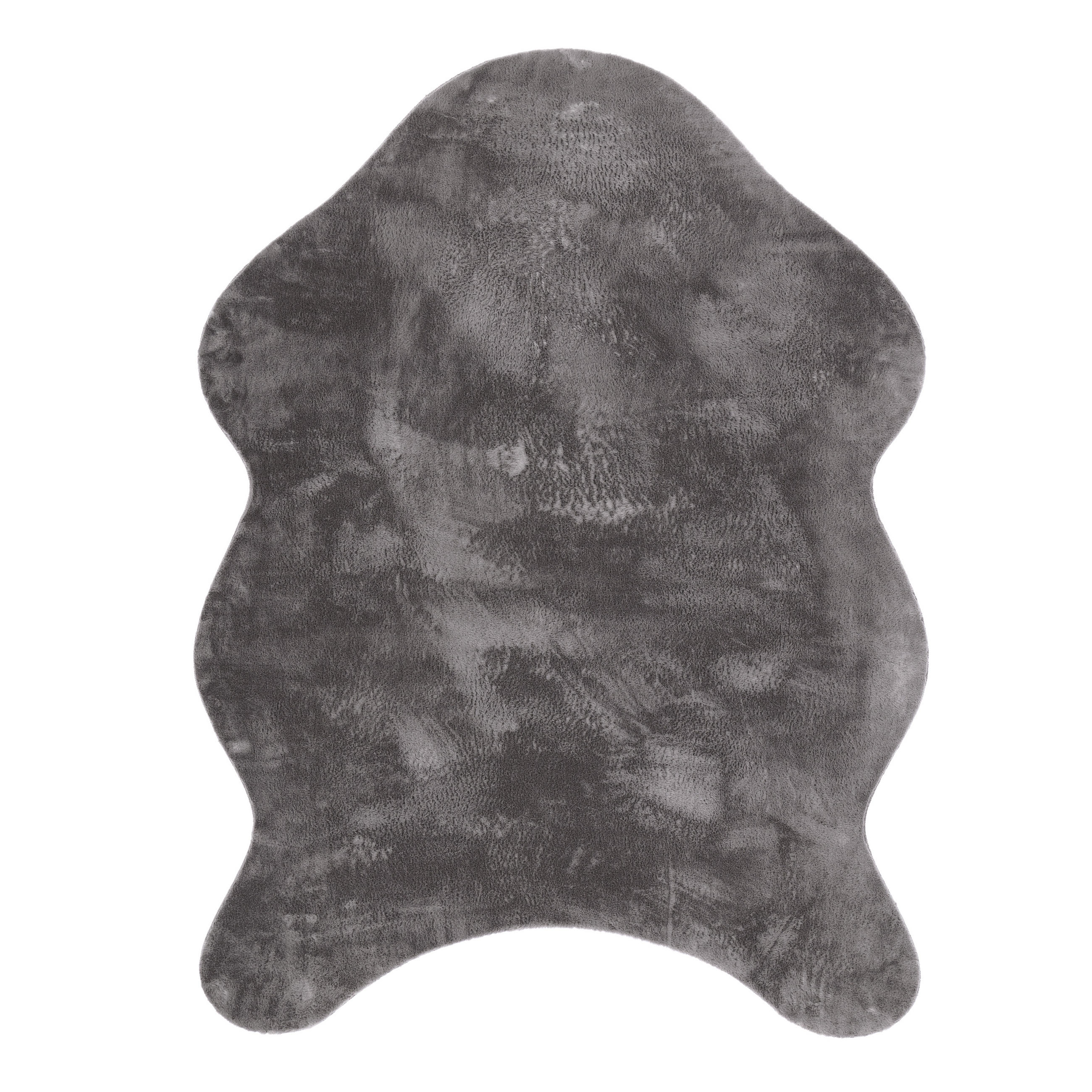 KURZFLORTEPPICH 120/160 cm Pelt 640 - Anthrazit, Textil (120/160cm) - Paco Home