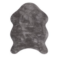 KURZFLORTEPPICH 120/160 cm Pelt 640 - Anthrazit, Textil (120/160cm) - Paco Home