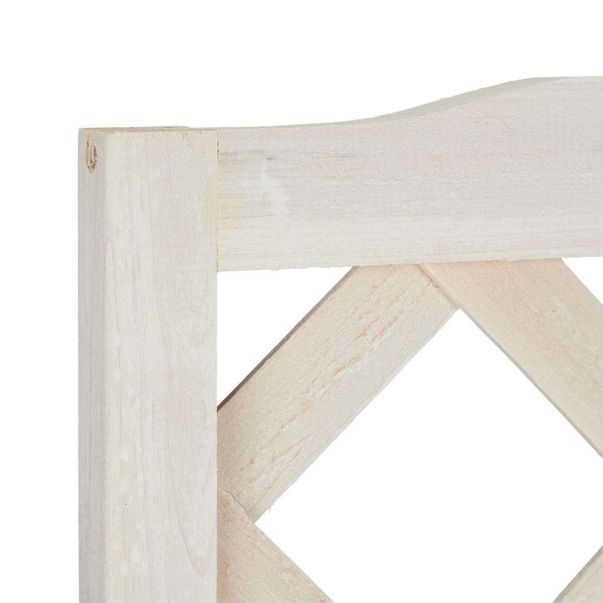 RANKKASTEN - Weiß, Holz (38/145.5/38cm) - Relaxdays