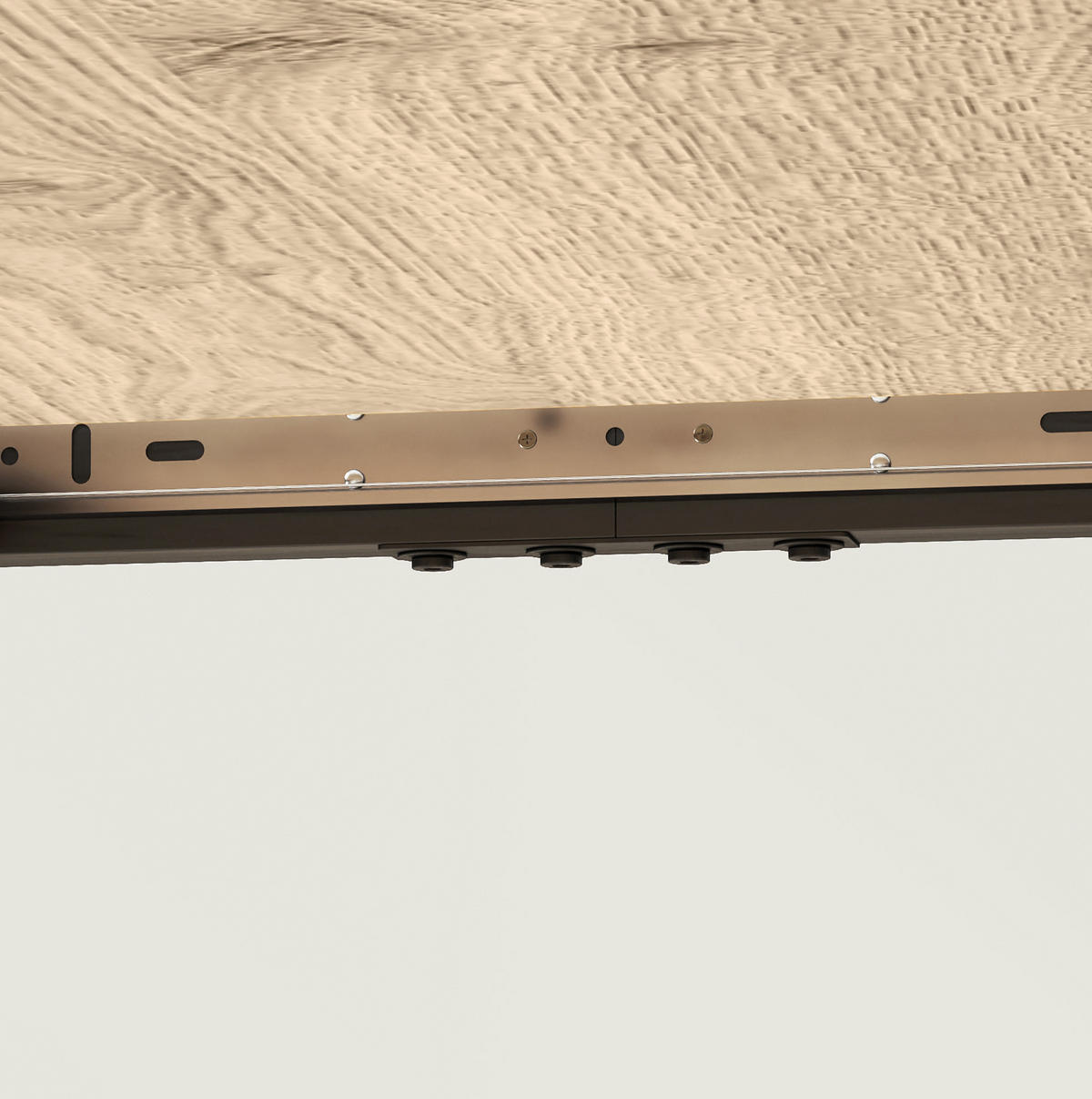 JÍDELNÍ stůl 120/160/75/77 cm přírodní z MDF rozkládací - hnědá, kompozitní dřevo (160/75/77cm) - OKWISH