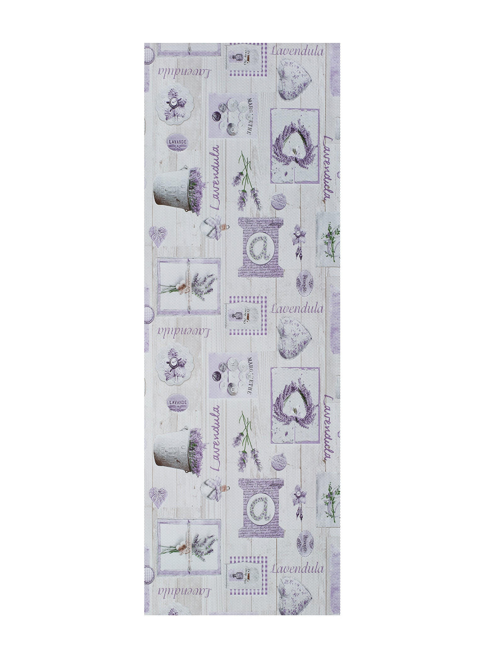 KÜCHENTEPPICH Violett Sally 48/200 cm - Flieder, Kunststoff/Textil (48/200cm) - Atticgo