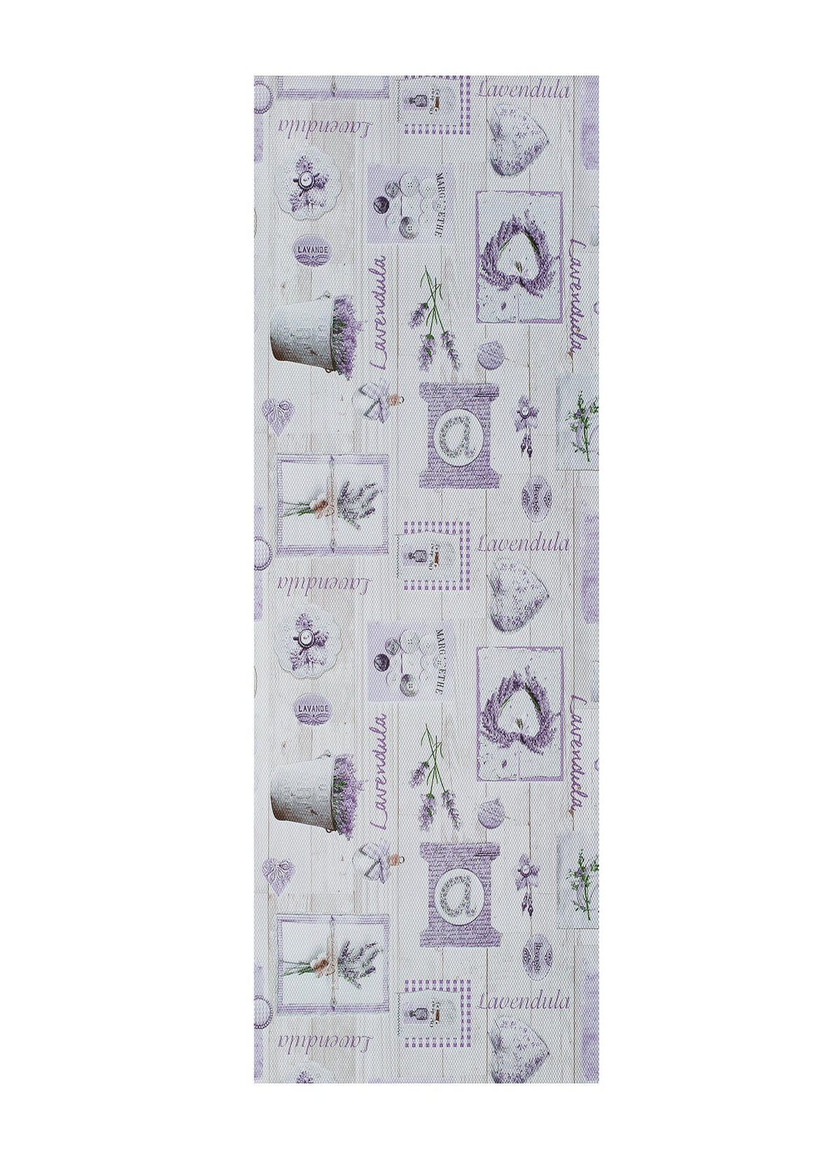 KÜCHENTEPPICH Violett Sally 48/200 cm - Flieder, Kunststoff/Textil (48/200cm) - Atticgo