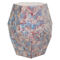 HOCKER, 50x51cm - Multicolor, Holz (50/51/50cm) - Wanderlust