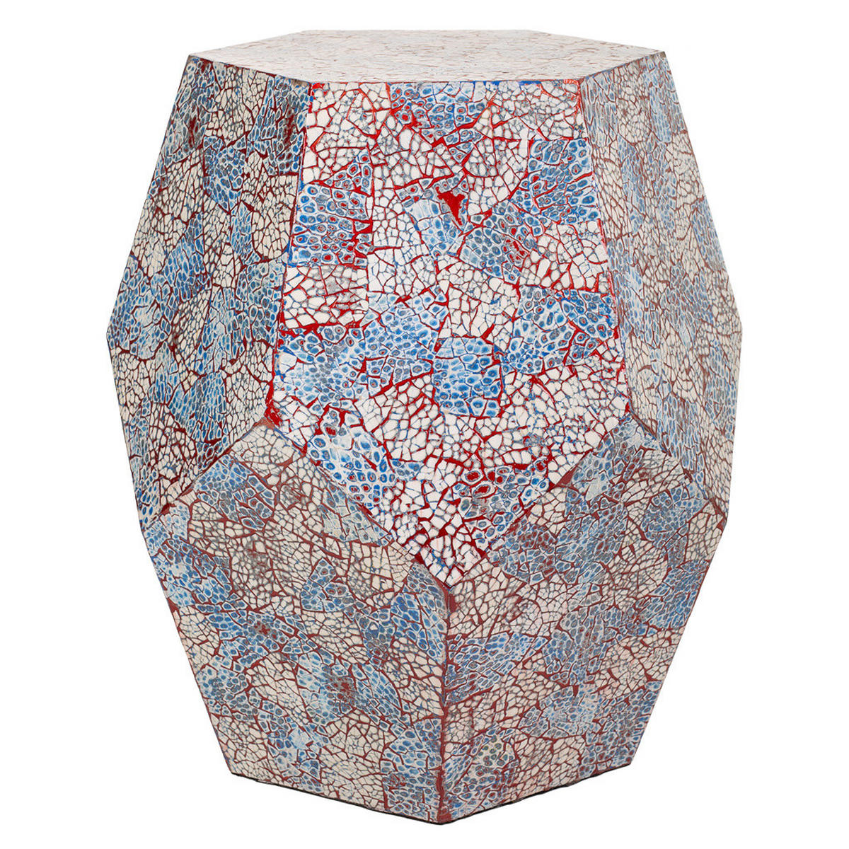 HOCKER, 50x51cm - Multicolor, Holz (50/51/50cm) - Wanderlust