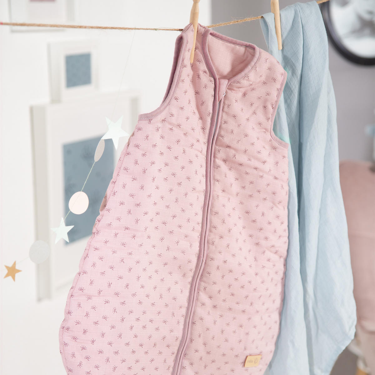 BABYSCHLAFSACK Lil Planet 90 cm rosa - Altrosa, Textil (50/90cm) - Roba