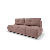 SOFA Milorya Rosa 142 cm - Rosa, Textil (214/89/104cm) - Pillovely