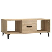 COUCHTISCH Sonoma-Eiche 102x50x40 cm Holzwerkstoff - Braun, Holzwerkstoff (102/50/40cm) - furnicato