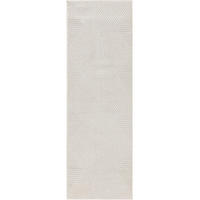 OUTDOORLÄUFER Mars Cream 80x240 cm - Creme, Naturmaterialien/Textil (80/240cm) - benuta Pop