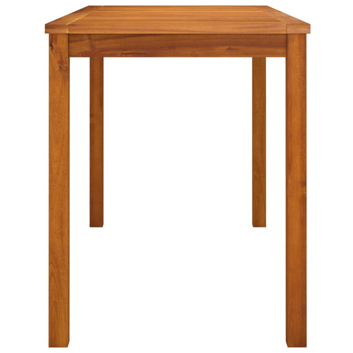 GARTENTISCH 110/55/67 Cm Massivholz Akazie - Braun, Holz (55/110/67cm) - vidaXL