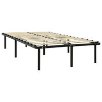 METALLBETT Hernández 120/200 cm - Schwarz, Metall (120/200cm) - Nettlife