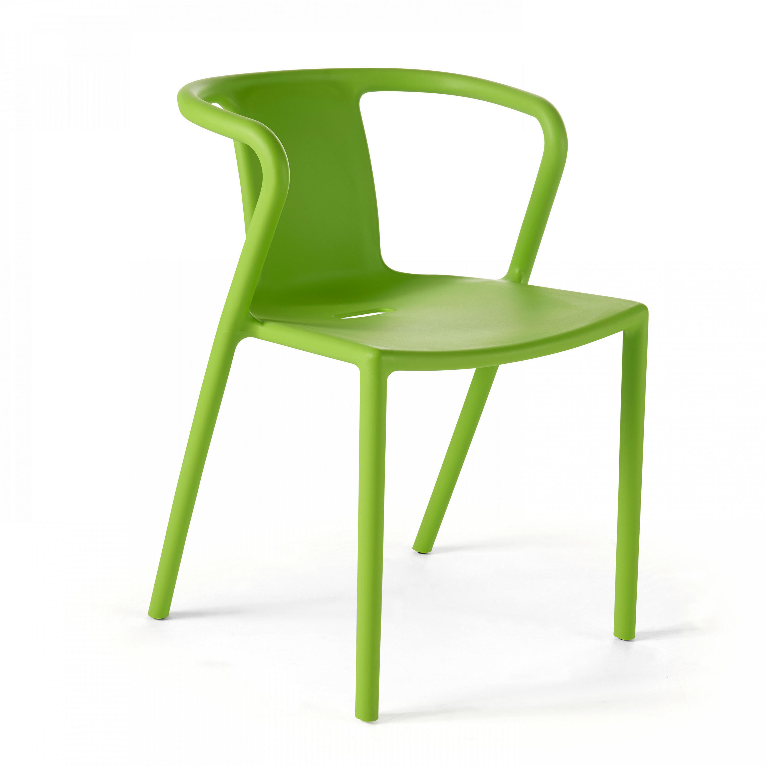 GARTENSTUHL, Grün - Grün, Kunststoff (60/80/60cm) - Oviala